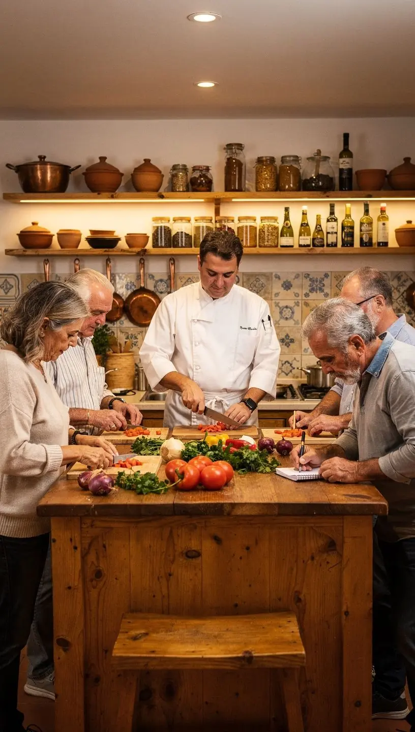 Printed schedules showcasing local events and meetups